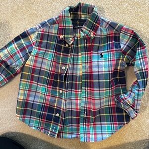 Ralph Lauren Multicolor Plaid Shirt